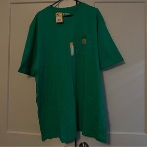Green Carhartt Short Sleeve T-shirt